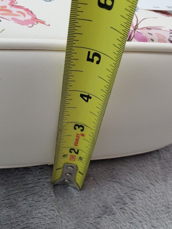 LUV BETSEY JOHNSON Butterfly Crossbody Dome Satchel NWT Fuzzy Charm Clip Spring - Picture 10 of 11